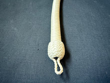 Load image into Gallery viewer, 4ft, 16 plait, Snake Whip, White, Glow in the Dark