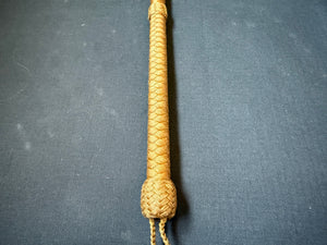 7ft, 16 plait, Bullwhip, Golden Tan