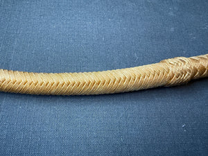 7ft, 16 plait, Bullwhip, Golden Tan