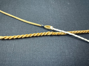 7ft, 16 plait, Bullwhip, Golden Tan