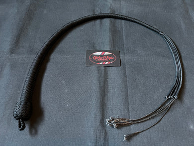 2ft, 16 plait, Galley Whip, Black