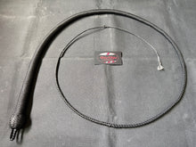 Load image into Gallery viewer, 4ft, 16 plait, Foundation Series Nylon Snake Whip, Black