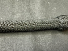 Load image into Gallery viewer, 4ft, 16 plait, Foundation Series Nylon Snake Whip, Black