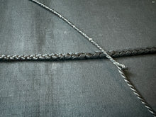 Load image into Gallery viewer, 4ft, 16 plait, Foundation Series Nylon Snake Whip, Black, Cream and Red, Viper Pattern