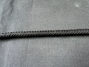 6ft, 16 plait, Traditional Series Nylon Bullwhip, Black