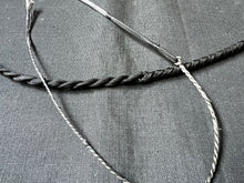 Load image into Gallery viewer, 6ft, 16 plait, Traditional Series Nylon Bullwhip, Black