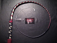 Load image into Gallery viewer, AlphaWhips 28 plait, Sport Series Nylon Paracord Bullwhip, 3 feet long. with Dyneema Fall
